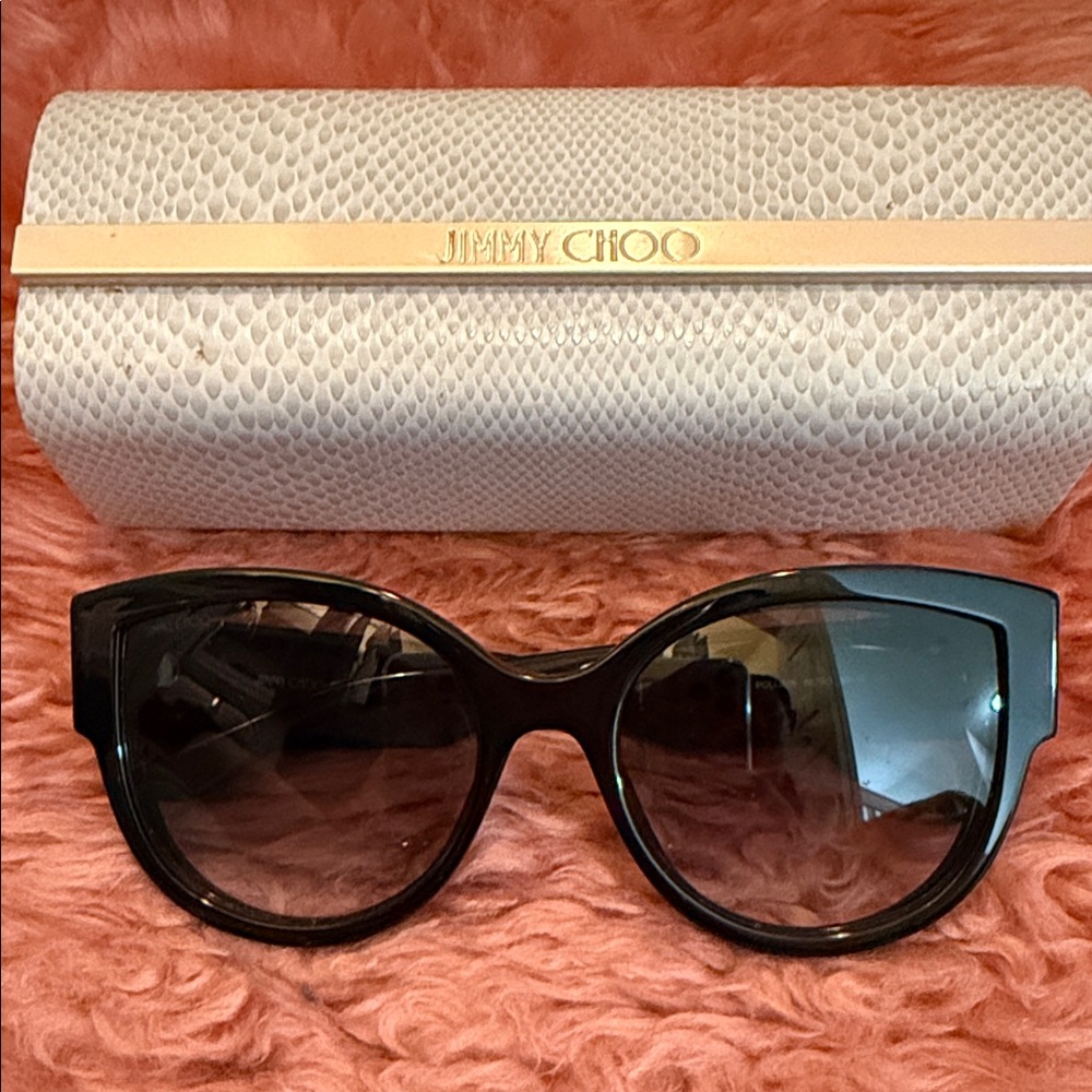Jimmy Choo Elegant Black Sunglasses